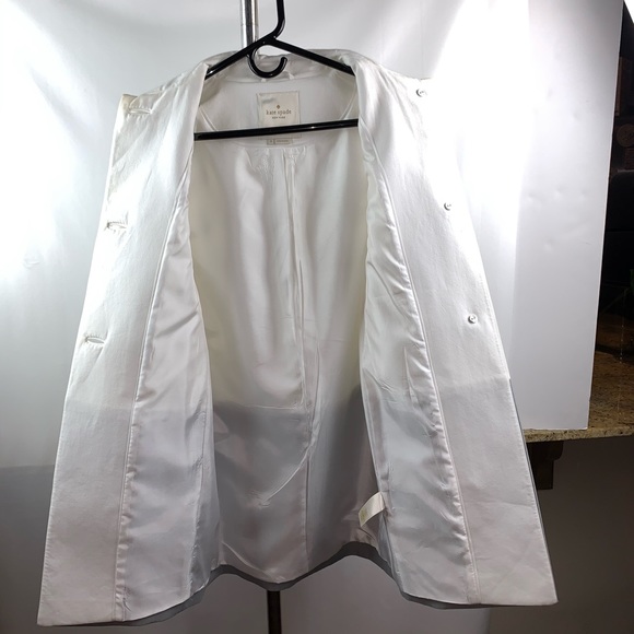 Kate Spade White & gray coat - Picture 7 of 9